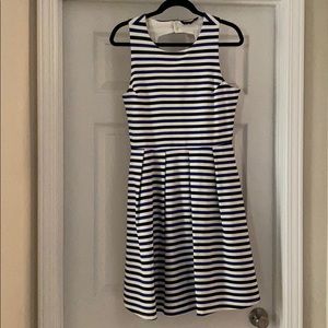 Heavyweight fit and flare dress